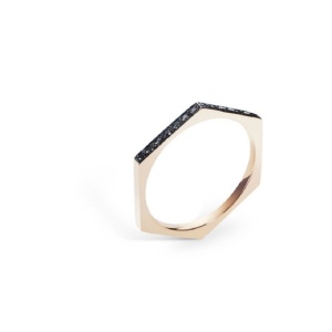 hex ring minimalist fine jewelry