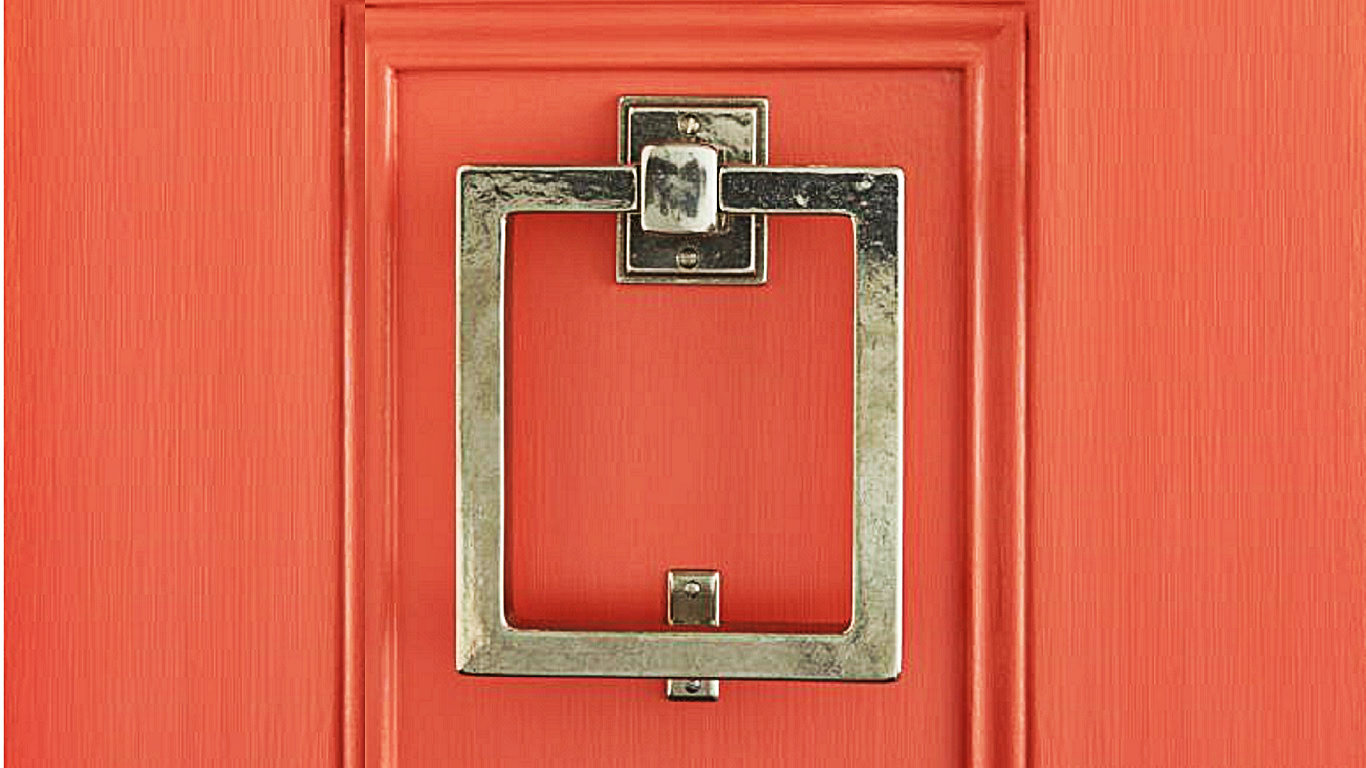 modern door knockers front door minimalist